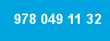 978 049 11 32 978 049 11 32